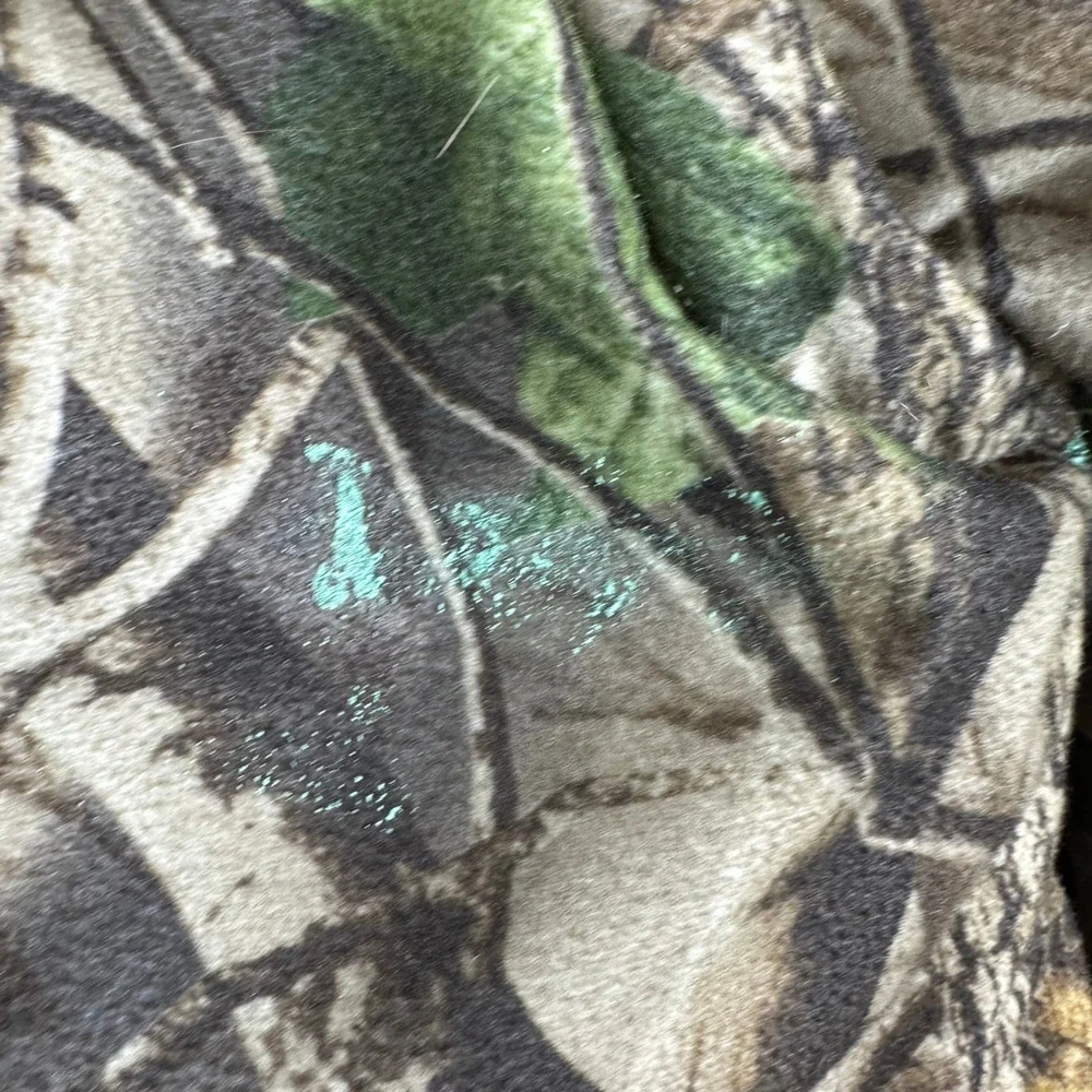 Remington Jacket Mens XL Camo Full Zip Hunting Outdoor Ribbed Hem Fair 24113